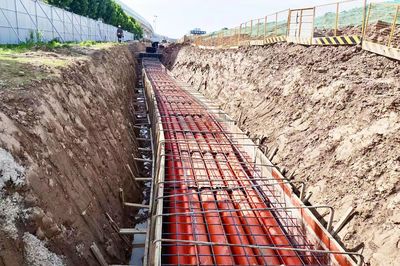 用“掃雷”施工法推進電纜鋪設，二航局助力車谷新能源汽車產業“加速跑”